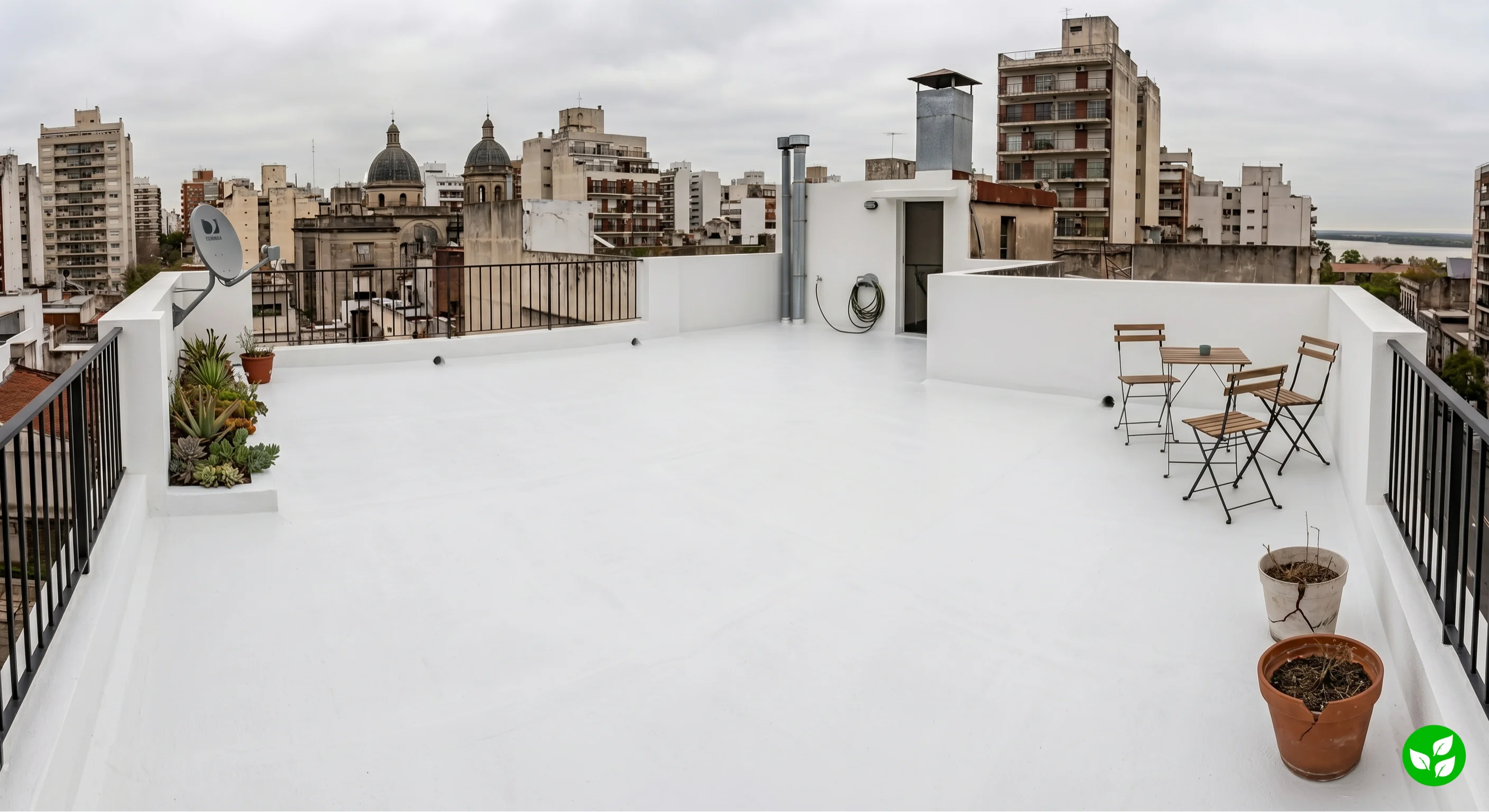 Terraza 2 después de la impermeabilización