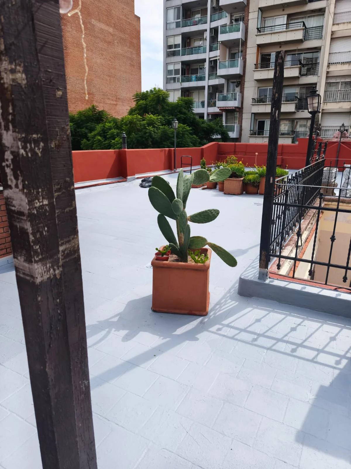 Terraza residencial 3 después de la impermeabilización